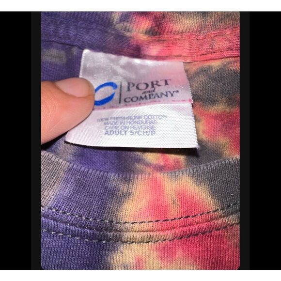 Bikers Against Child Abuse Tie-Dye Tee - Picture 4 of 4